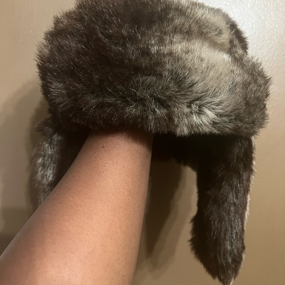 H&M Faux Fur Trapper Hat Unisex